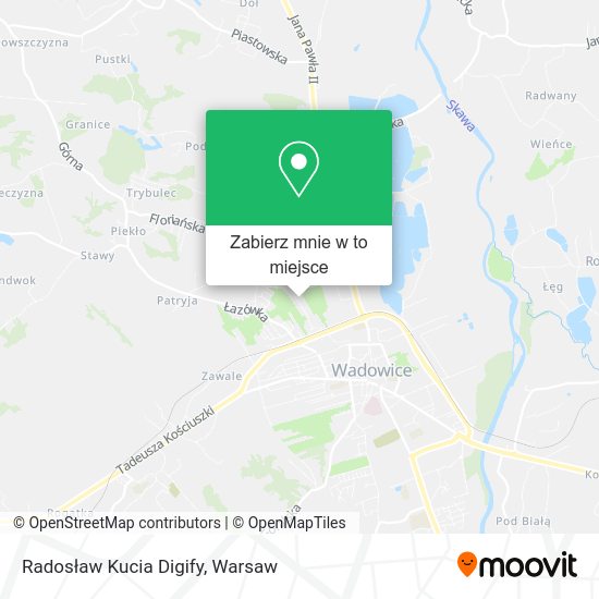 Mapa Radosław Kucia Digify