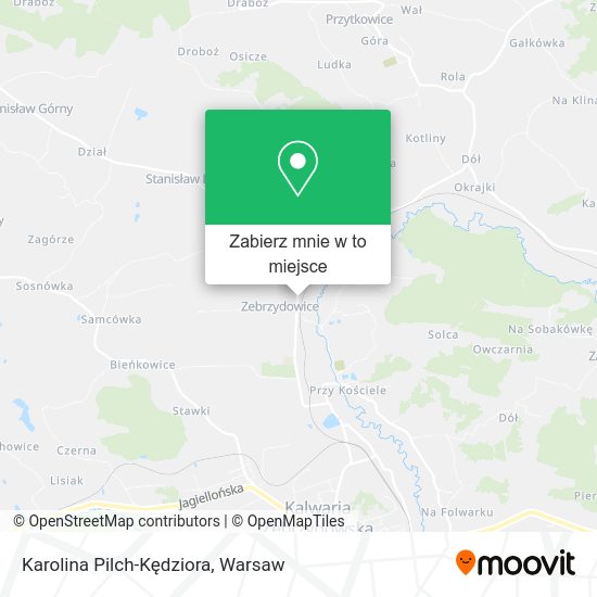 Mapa Karolina Pilch-Kędziora