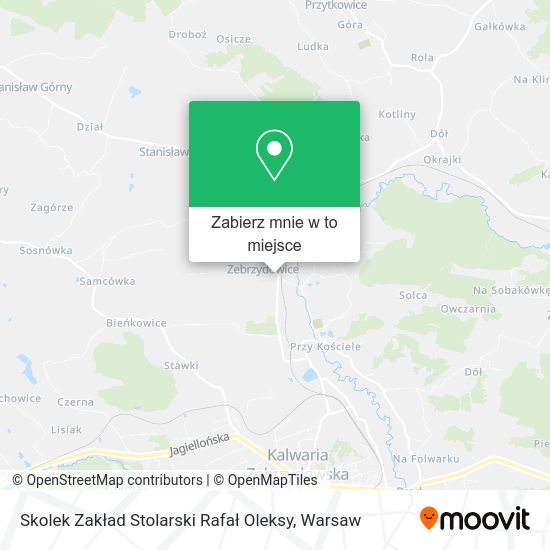 Mapa Skolek Zakład Stolarski Rafał Oleksy