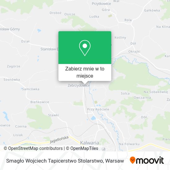 Mapa Smagło Wojciech Tapicerstwo Stolarstwo