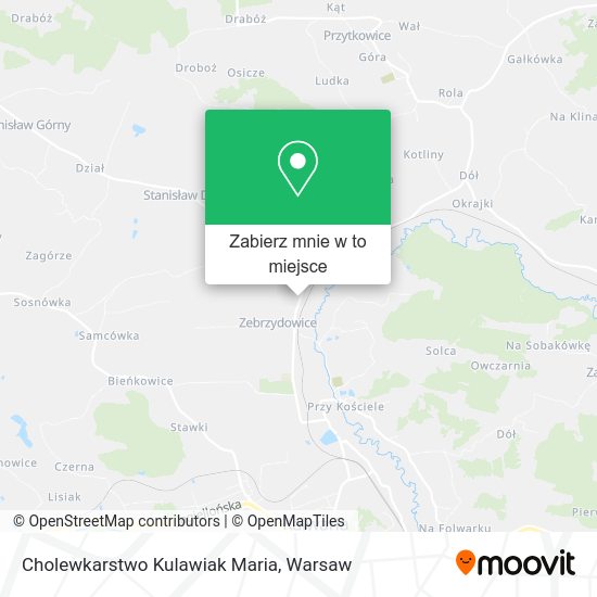 Mapa Cholewkarstwo Kulawiak Maria