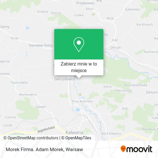 Mapa Morek Firma. Adam Morek