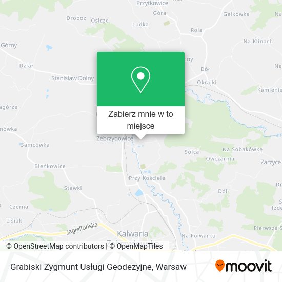 Mapa Grabiski Zygmunt Usługi Geodezyjne