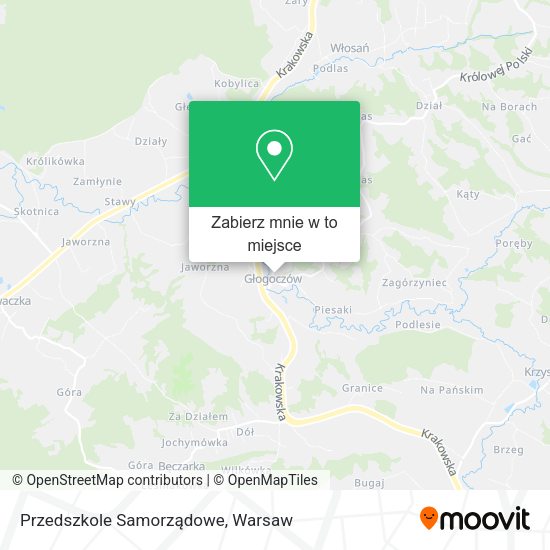 Mapa Przedszkole Samorządowe