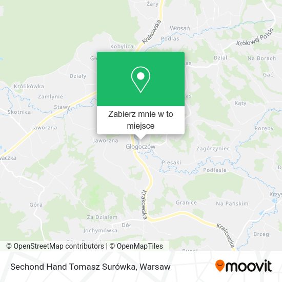 Mapa Sechond Hand Tomasz Surówka