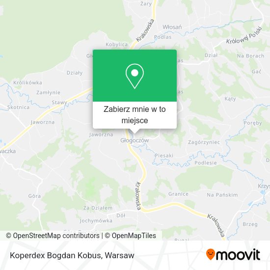 Mapa Koperdex Bogdan Kobus