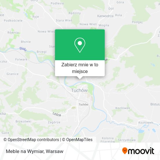 Mapa Meble na Wymiar