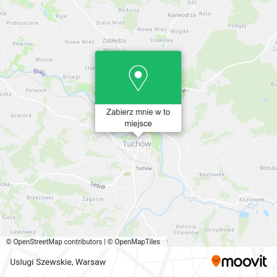 Mapa Uslugi Szewskie