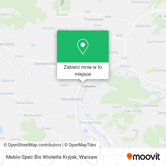 Mapa Meblo-Spec Bis Wioletta Kryjak