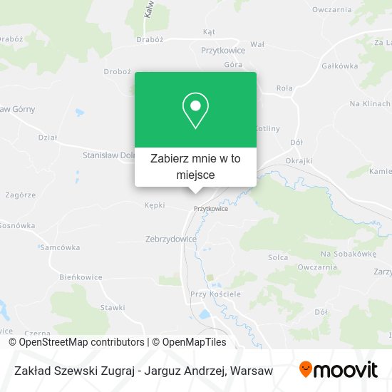 Mapa Zakład Szewski Zugraj - Jarguz Andrzej