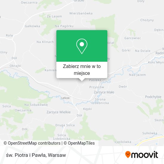 Mapa św. Piotra i Pawła