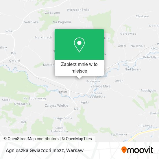 Mapa Agnieszka Gwiazdoń Inezz