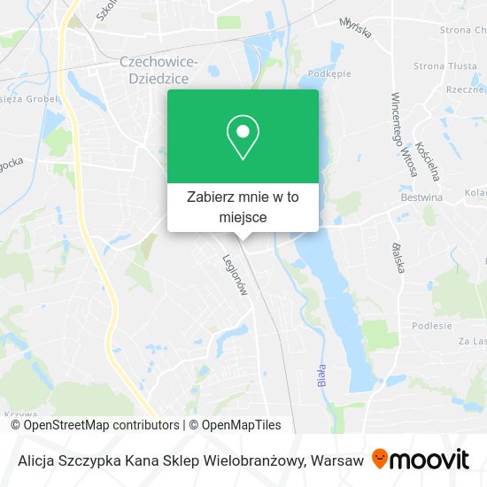 Mapa Alicja Szczypka Kana Sklep Wielobranżowy