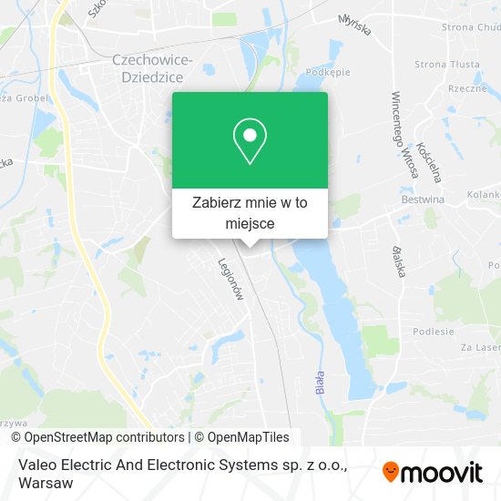 Mapa Valeo Electric And Electronic Systems sp. z o.o.