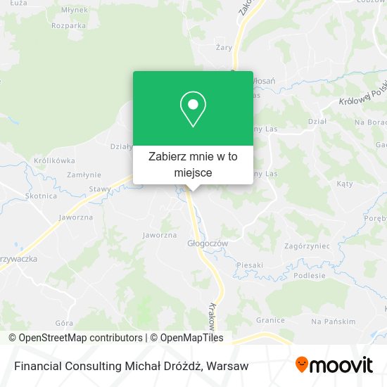 Mapa Financial Consulting Michał Dróżdż