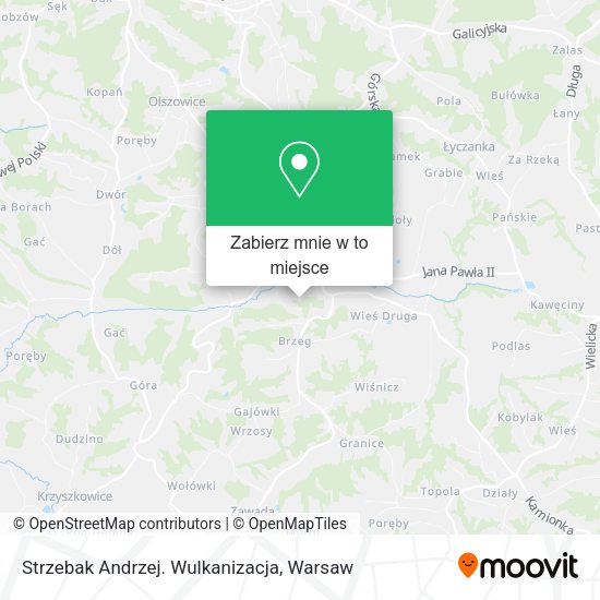 Mapa Strzebak Andrzej. Wulkanizacja