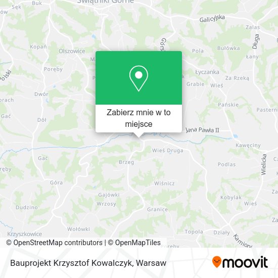 Mapa Bauprojekt Krzysztof Kowalczyk