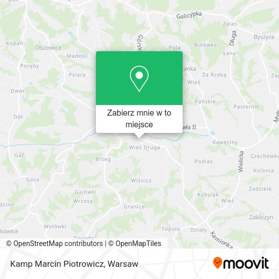 Mapa Kamp Marcin Piotrowicz