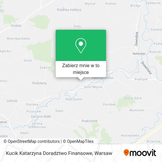 Mapa Kucik Katarzyna Doradztwo Finansowe