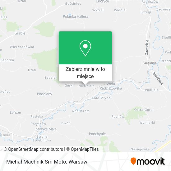 Mapa Michał Machnik Sm Moto