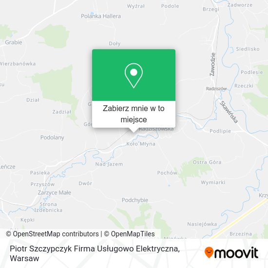 Mapa Piotr Szczypczyk Firma Usługowo Elektryczna