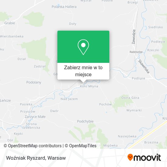 Mapa Woźniak Ryszard