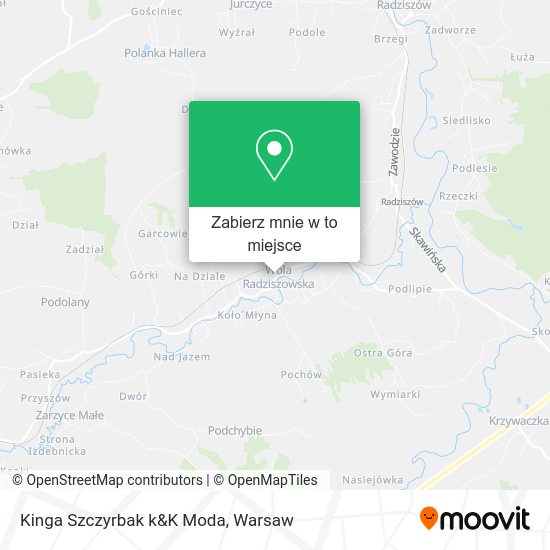 Mapa Kinga Szczyrbak k&K Moda