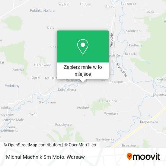 Mapa Michał Machnik Sm Moto