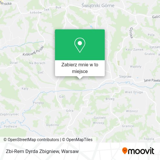 Mapa Zbi-Rem Dyrda Zbigniew