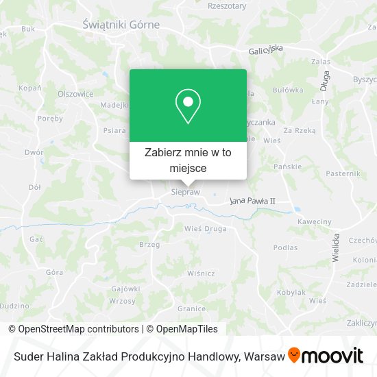 Mapa Suder Halina Zakład Produkcyjno Handlowy
