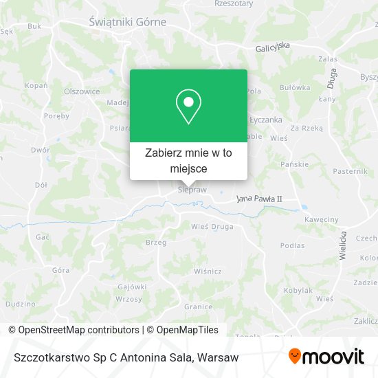 Mapa Szczotkarstwo Sp C Antonina Sala