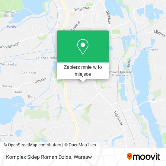 Mapa Komplex Sklep Roman Dzida