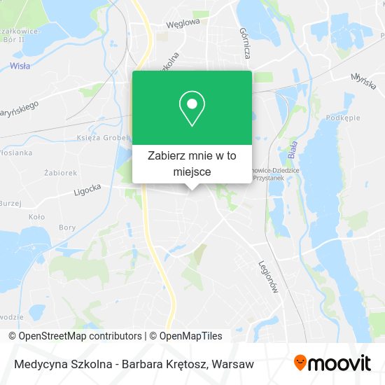 Mapa Medycyna Szkolna - Barbara Krętosz