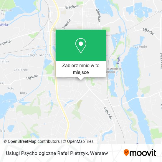 Mapa Usługi Psychologiczne Rafał Pietrzyk