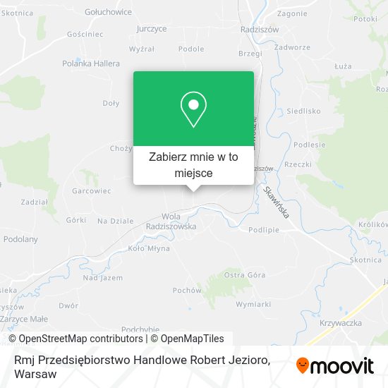 Mapa Rmj Przedsiębiorstwo Handlowe Robert Jezioro