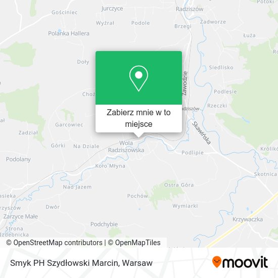 Mapa Smyk PH Szydłowski Marcin