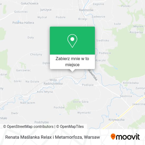 Mapa Renata Maślanka Relax i Metamorfoza