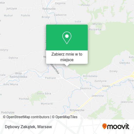 Mapa Dębowy Zakątek