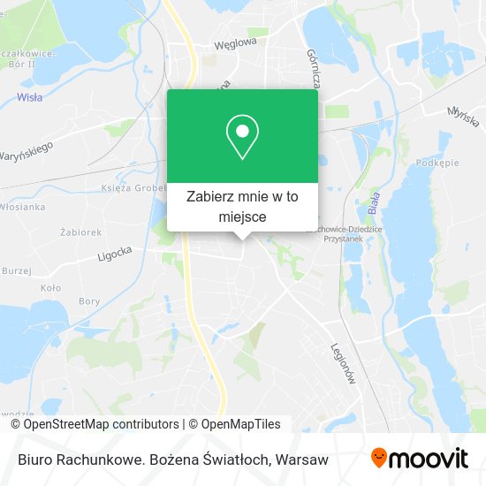 Mapa Biuro Rachunkowe. Bożena Światłoch