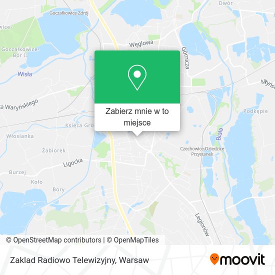 Mapa Zaklad Radiowo Telewizyjny