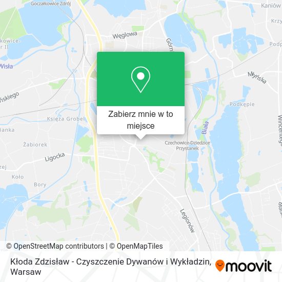 Mapa Kłoda Zdzisław - Czyszczenie Dywanów i Wykładzin