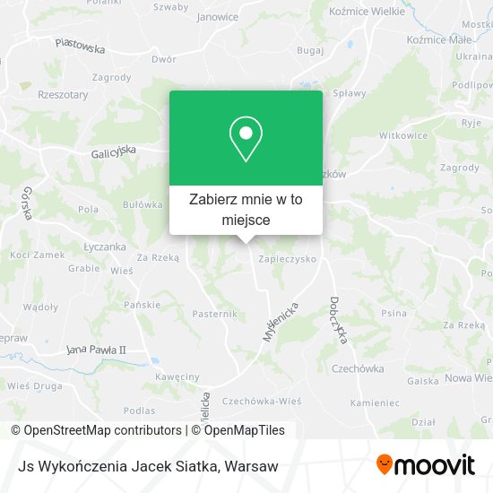 Mapa Js Wykończenia Jacek Siatka