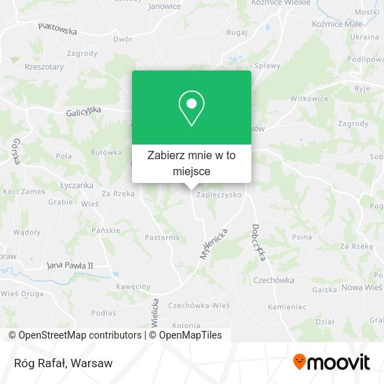 Mapa Róg Rafał