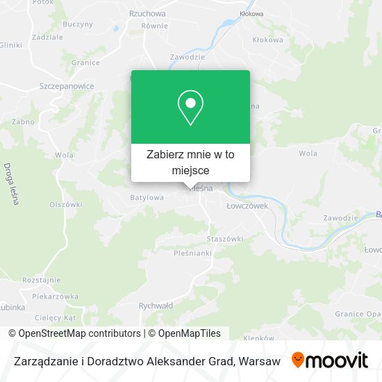 Mapa Zarządzanie i Doradztwo Aleksander Grad