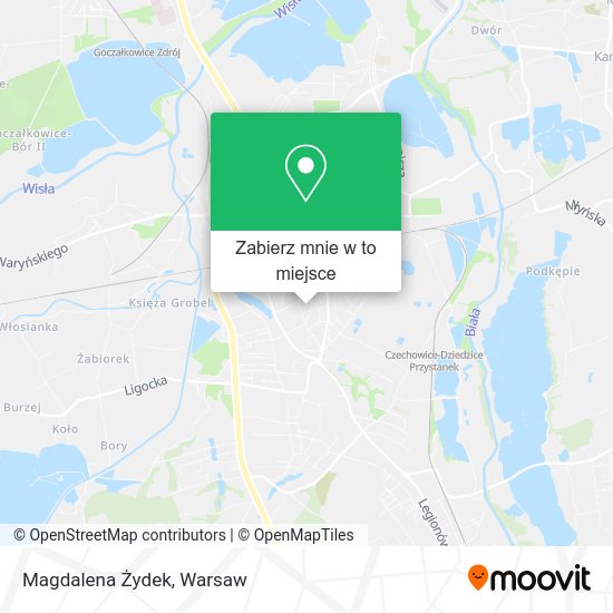 Mapa Magdalena Żydek