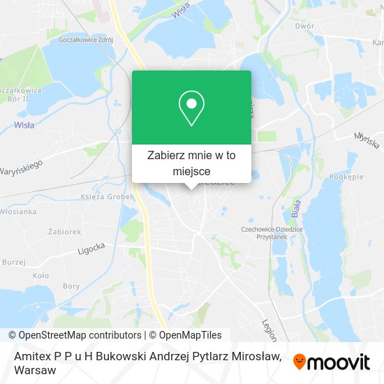 Mapa Amitex P P u H Bukowski Andrzej Pytlarz Mirosław