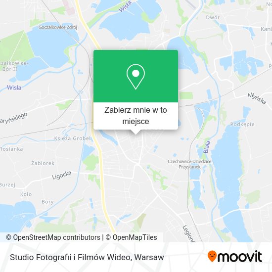 Mapa Studio Fotografii i Filmów Wideo