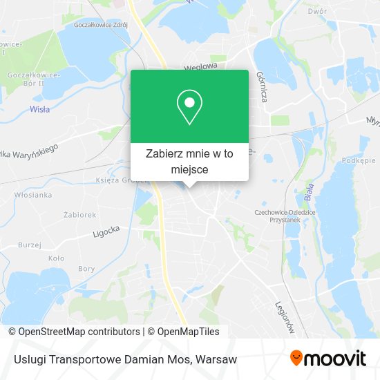 Mapa Uslugi Transportowe Damian Mos