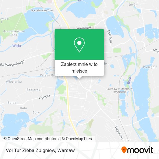 Mapa Voi Tur Zieba Zbigniew