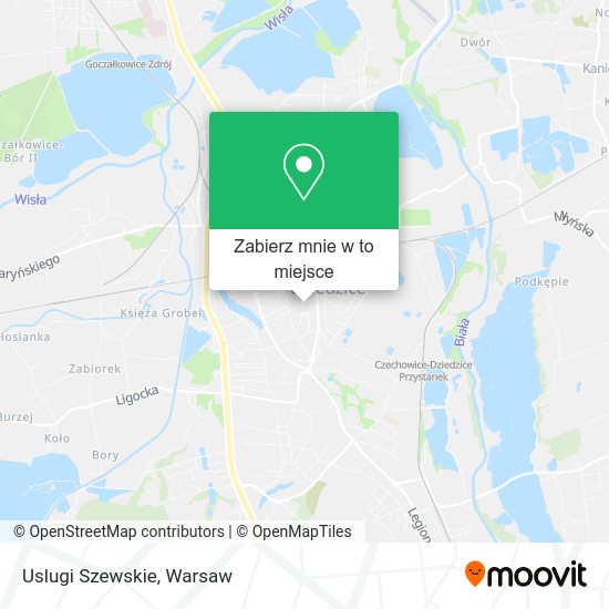 Mapa Uslugi Szewskie